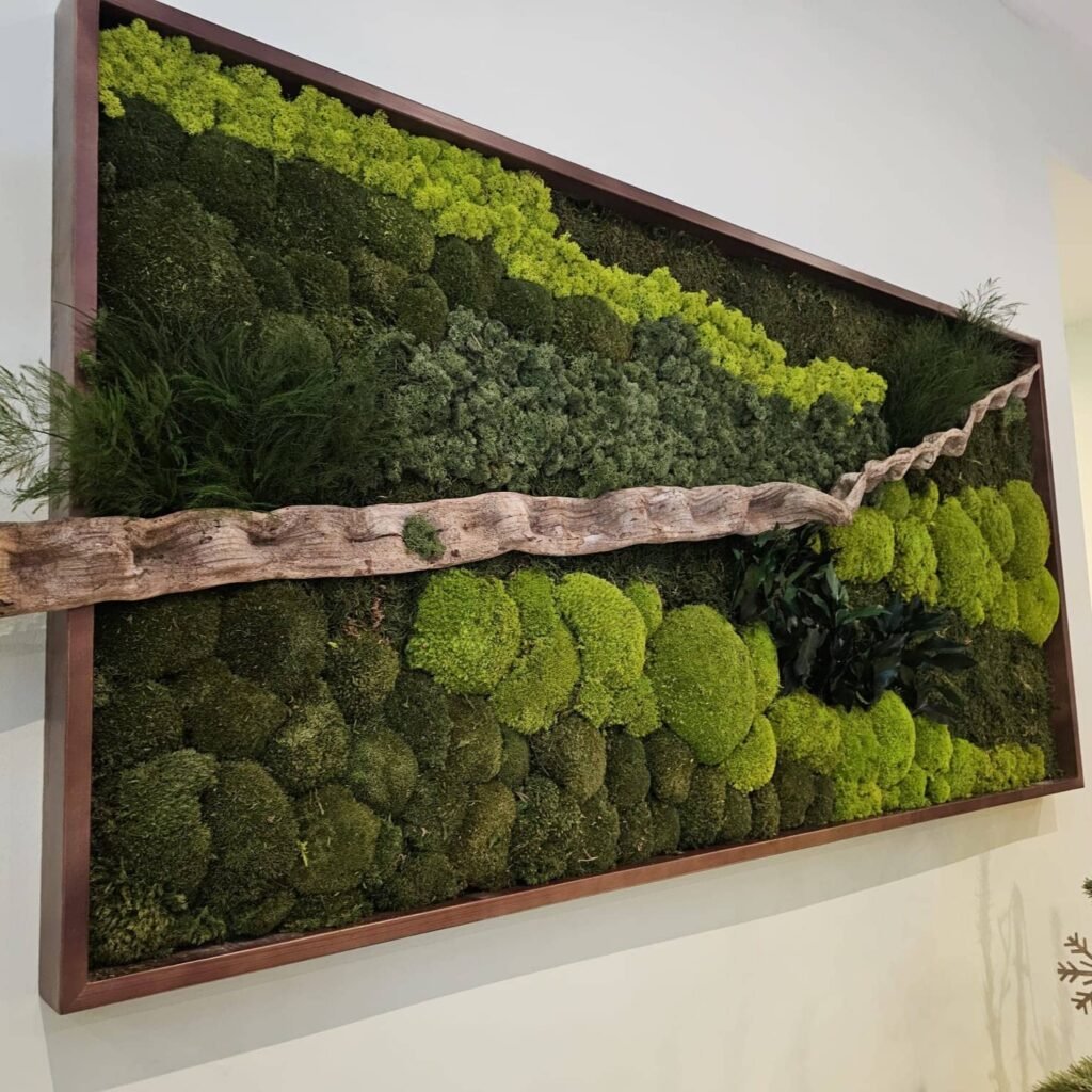 framed-mixed-moss-wall-art-preserved-foliage-wood-norton-house-hotel-spa-edinburgh
